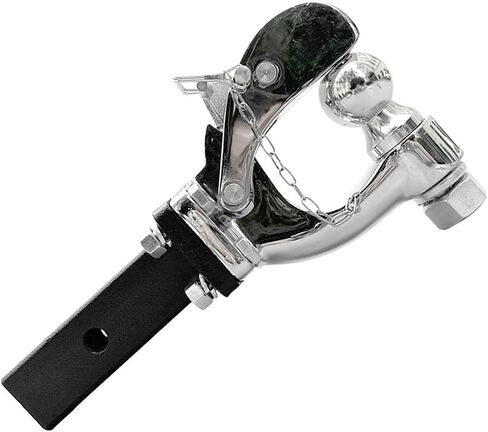 عوائق كروم خطاف بنتل مع الكرة 50 ملم/2 بوصة السحب شاق 5 طن من أجزاء الأجزاء RV Camper Caravan Accessories (مع كرة 50 ملم) in Saudi Arabia