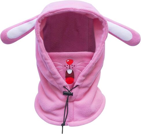 Kids Balaclava Ski Mask, Boys/Girls Washable Fleeces Winter Hat with Face Cover for Windproof,Panda,Small in Saudi Arabia