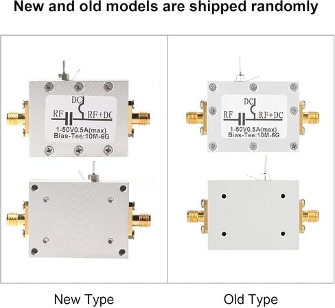 2pcs تحيز النطاق العريض Tee 10MHZ-6GHz ، محث على مضخم النطاق العريض ، الاتصالات ، تطبيقات الاختبار ، عزل DC ، AC in Saudi Arabia