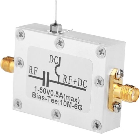 2pcs تحيز النطاق العريض Tee 10MHZ-6GHz ، محث على مضخم النطاق العريض ، الاتصالات ، تطبيقات الاختبار ، عزل DC ، AC in Saudi Arabia
