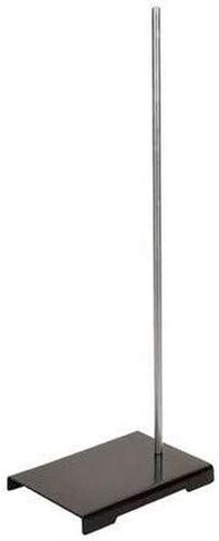 United Scientific ™ Lab Stand - معدات مختبر الكيمياء - القاعدة: 9 "× 6" ، قضيب تجميع: 24 "L x 12mm ديا - الصلب الثقيل المقاوم للتآكل ، دعم الدعم in Saudi Arabia