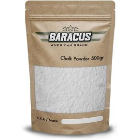 BARACUS Chalk Bag - Premium Gym Chalk for Climbing & Lifting Chalk, Gymnastics, Weightlifting, Crossfit, Pool Dance, Training and Improve Your Hand Grip in Saudi Arabia