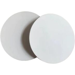 25pcs/lot lab Glass Fiber 13mm to 200mm microporous Membrane Filter Fiberglass Paper dust Removing High Temperature Resistance(40mm) in Kuwait