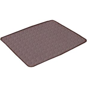Dog Cooling Mat Summer Pet Cold Bed Extra Large for Small Big Dogs Pet Accessories Cat Durable Blanket Sofa Cat Ice Pad Blanket(Coffee,XL 100x75cm) in Saudi Arabia