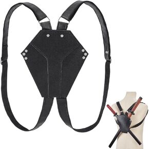Nbeads Sword Back Back ، Black Sword Bag Sword Belt Belt Frog Sword Frog and Back Case Beals of Median in Saudi Arabia