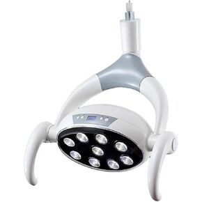 9 LED Lens Shadowless LCD Display Dental Operating Lamp for Dental Chair in Saudi Arabia