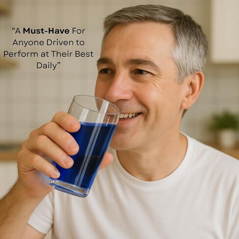 Methylene Blue 1% USP Pharmaceutical Grade For Humans - 99.99% Purity - Third-Party Tested, ISO-Certified, Formaldehyde & Alcohol Free Liquid Drops - 50mL (1.69oz) with Dropper | USA Made in Kuwait