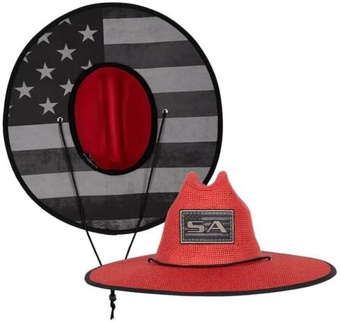 Soul of Adventure Keys Straw Hat for UV Sun Protection | UPF 50+ Sun Protection, Adjustable Drawstring in Kuwait