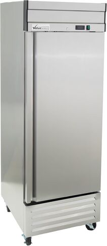 Commercial Refrigerator - 27" W, 1-Solid Door Reach-in, Stainless Steel (69K-935) in Saudi Arabia