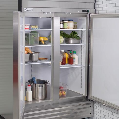 Commercial Refrigerator - 27" W, 1-Solid Door Reach-in, Stainless Steel (69K-935) in Saudi Arabia