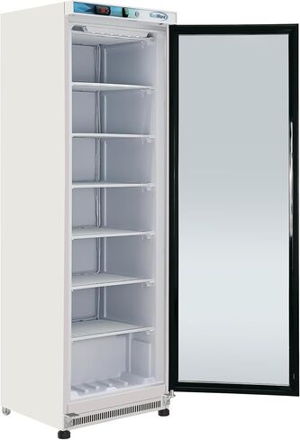 KoolMore KM-FMD12WGD 12 Cu. ft. Commercial Freezer with Glass Door in White-Manual Defrost in Saudi Arabia