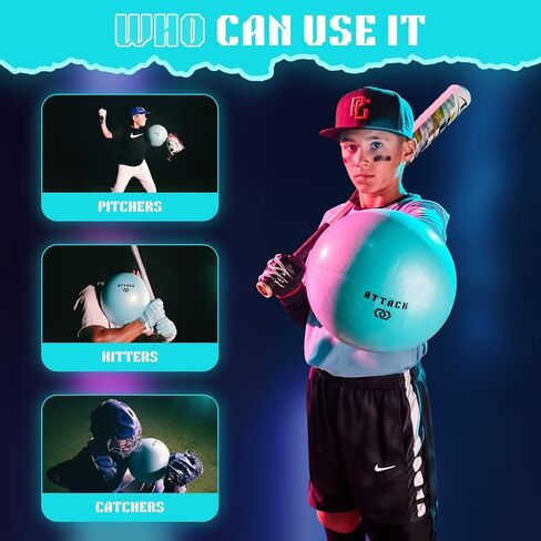 Connector Ball. 9in-13in. Reinforce Proper Arm Action and Stay Connected While Hitting, Pitching, and Catching. Perfect for Pilates and Core Work Training. in Saudi Arabia