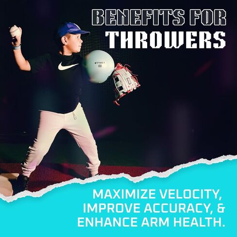 Connector Ball. 9in-13in. Reinforce Proper Arm Action and Stay Connected While Hitting, Pitching, and Catching. Perfect for Pilates and Core Work Training. in Saudi Arabia