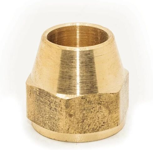 MaxLLTo Replacement for Thrifco Plumbing 6941008#41S 5/8 Inch Brass Flare Nut in Saudi Arabia