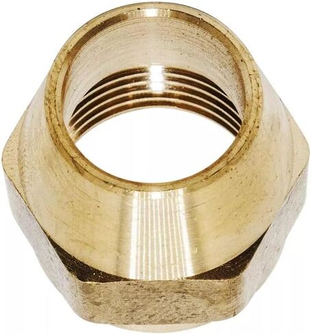 MaxLLTo Replacement for Thrifco Plumbing 6941008#41S 5/8 Inch Brass Flare Nut in Saudi Arabia