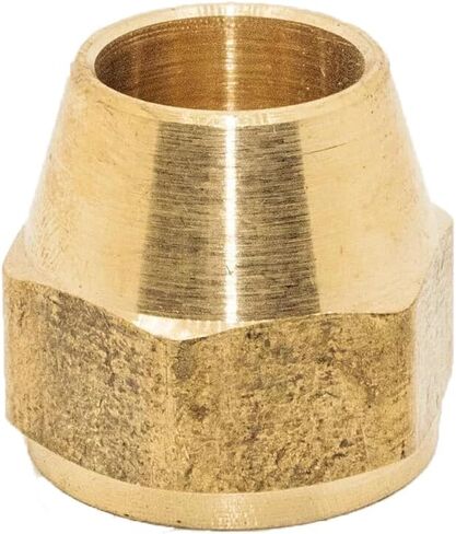 MaxLLTo Replacement for Thrifco Plumbing 6941005#41S 3/8 Inch Brass Flare Nut, 2 Pack in Saudi Arabia