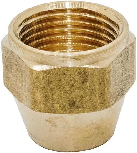 MaxLLTo Replacement for Thrifco Plumbing 6941005#41S 3/8 Inch Brass Flare Nut, 2 Pack in Saudi Arabia