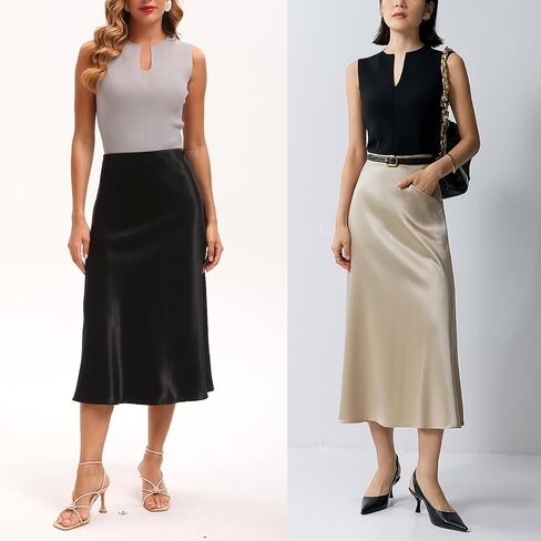 Women Summer Sleeveless Sweater Vest Minimalist V-Slit Neck Slim Fit Pullover Tank in Saudi Arabia