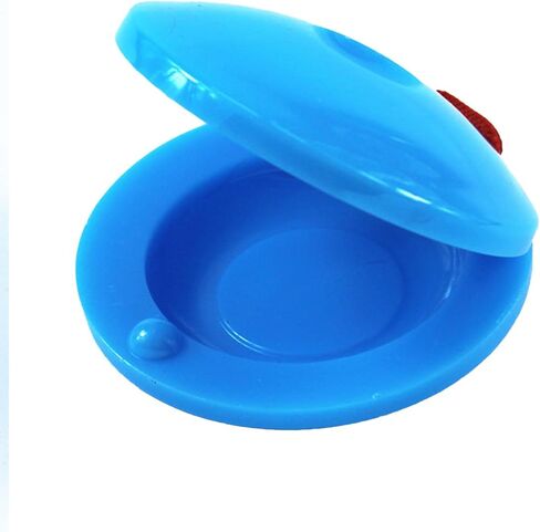 Castanets for Kids Plastic Finger Castanets Hand Hand Hand Musical Musical Machine Professional Castanet for Music أو Rhythm Class () in Kuwait