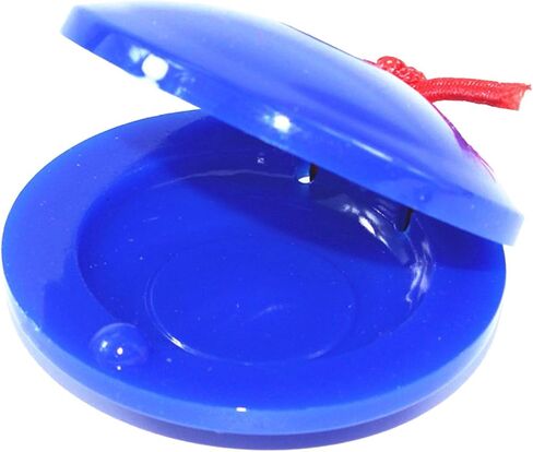Castanets for Kids Plastic Finger Castanets Hand Hand Hand Musical Musical Machine Professional Castanet for Music أو Rhythm Class () in Saudi Arabia