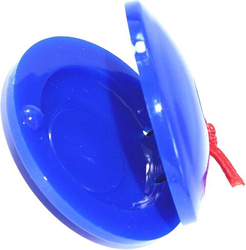Castanets for Kids Plastic Finger Castanets Hand Hand Hand Musical Musical Machine Professional Castanet for Music أو Rhythm Class () in Saudi Arabia