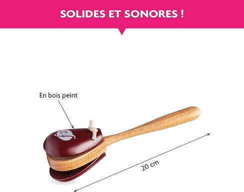 70774 Castanets with Handle 20 cm in Saudi Arabia