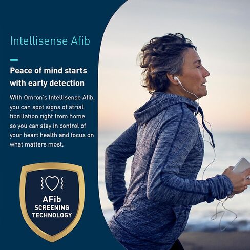 OMRON Gold Upper Arm Blood Pressure Monitor - Clinically Validated Blood Pressure Arm Cuff - Use OMRON Connect App for Unlimited Free Measurements in Saudi Arabia