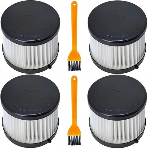 4 PCS- استبدال DCV501HB ， DCV5011H ， مرشحات HEPA. متوافق مع Dewalt 20V فراغ الفراغ اللاسلكي المرشح. in Kuwait