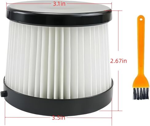 4 PCS- استبدال DCV501HB ， DCV5011H ， مرشحات HEPA. متوافق مع Dewalt 20V فراغ الفراغ اللاسلكي المرشح. in Kuwait