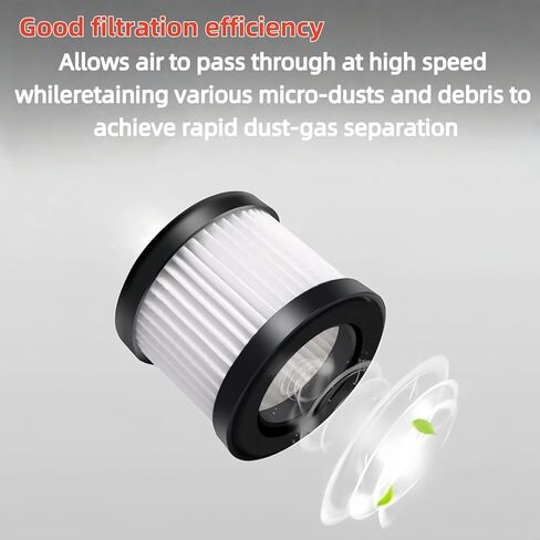 4 PCS- استبدال DCV501HB ， DCV5011H ， مرشحات HEPA. متوافق مع Dewalt 20V فراغ الفراغ اللاسلكي المرشح. in Kuwait