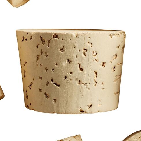 حجم Widgetco 28 Cork Stoppers ، XXXX Grade ، Labratory Loorks ، Fluded Lorks (Qty 1) in Saudi Arabia