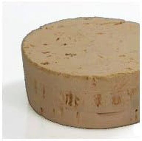 WidgetCo Size 46 Jar Cork Stoppers, Standard Grade, Regular Length, Tapered Corks (Qty 1) in Saudi Arabia