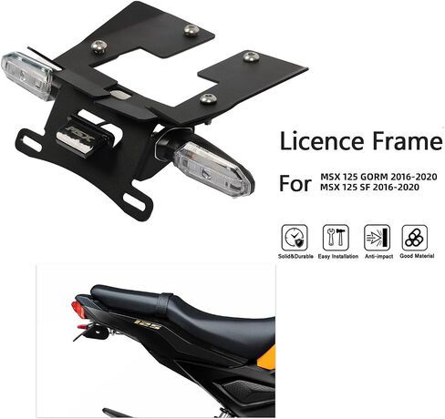 طقم Tail Tidy لـ MSX125 GORM /MSX125 2016-2020. مجموعة لوحة ترخيص مجهزة مجموعة لوحة ترخيص مجهزة in Kuwait