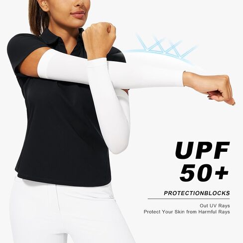 Stelle Arm Sleeves UV Sun Protection Compression Cooling Sleeves UPF 50 for Women Men Sport/Working/Tattoo Cover up in Saudi Arabia