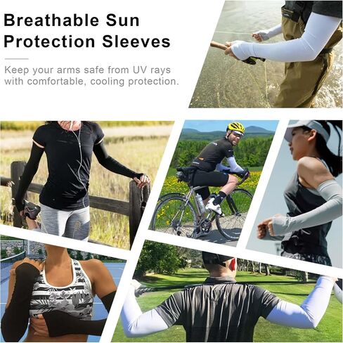 Stelle Arm Sleeves UV Sun Protection Compression Cooling Sleeves UPF 50 for Women Men Sport/Working/Tattoo Cover up in Saudi Arabia