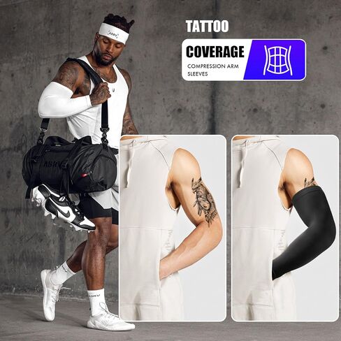Arm Sleeves for Men Women, UV Sun Protection Sports Cover Arms Sleeve, Cooling Golf Football Volleyball Arm Sleeves in Saudi Arabia