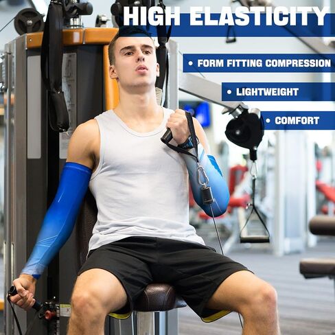 JenPen 4 Pair Sleeves to Cover Arms for Men Arm Sleeves for Men UV Sun Protection Arm Cooling Tattoo in Saudi Arabia