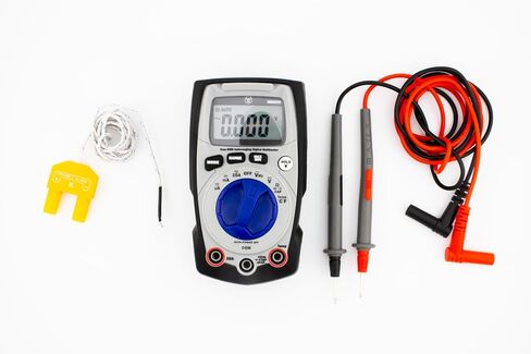 Westinghouse 600V True RMS Auto-Ranging Multimeter with Large Screen and Relative Mode; Measures Voltage Current Resistance Capacitance Frequency Temperature; Incl. Case and 2-Year Warranty. in Saudi Arabia