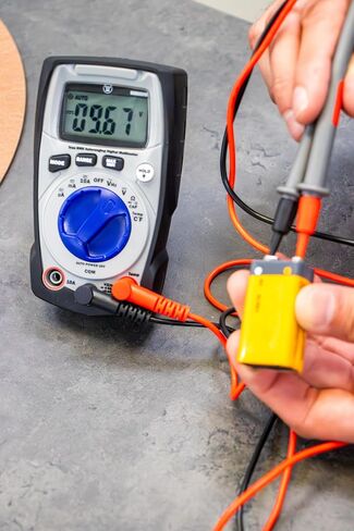 Westinghouse 600V True RMS Auto-Ranging Multimeter with Large Screen and Relative Mode; Measures Voltage Current Resistance Capacitance Frequency Temperature; Incl. Case and 2-Year Warranty. in Saudi Arabia
