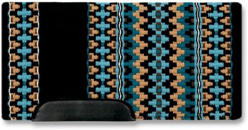 Mayatex Kiva 40x34 New Zealand Wool Saddle Blanket Brown 40in x 34in in Saudi Arabia