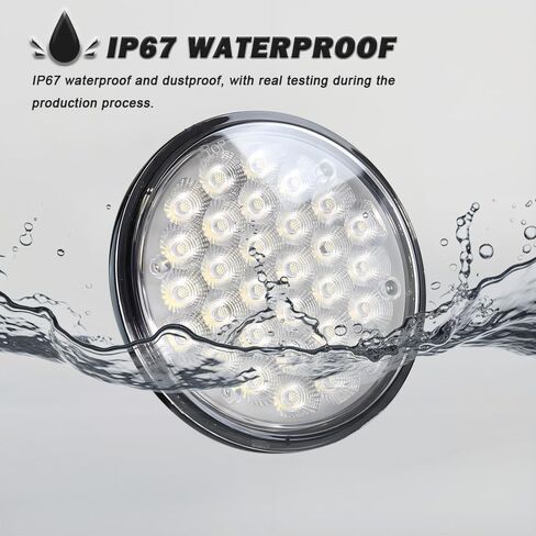 150W PAR 46 LED LED Aircraft Light Bulb Handing Aircraft Landing ، Marine Spot Lights ، Tractors ， Runway ، Taxi 28V DC ، 12000 Lumen IP67 (spot beam) in Kuwait