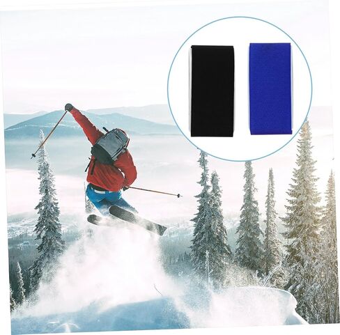 Totority 6pcs Portable Ski Straps for Snowboard Binding Fixing Bands for Easy Carrying and Secure Transport for Outdoor Sports in Saudi Arabia