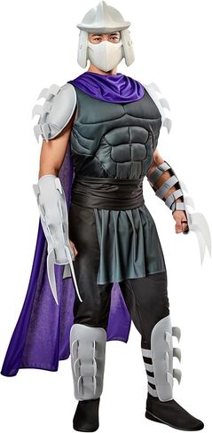Rubies Men's Teenage Mutant Ninja Turtles Deluxe Shredder Costume with Cape and Mask in Saudi Arabia