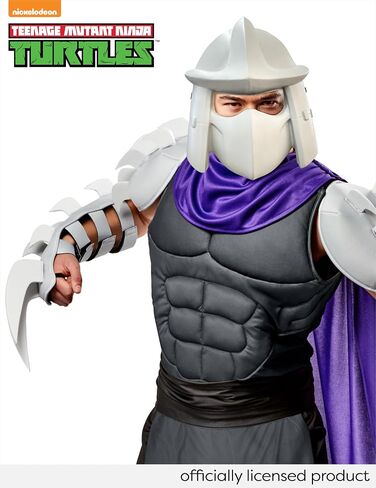 Rubies Men's Teenage Mutant Ninja Turtles Deluxe Shredder Costume with Cape and Mask in Saudi Arabia
