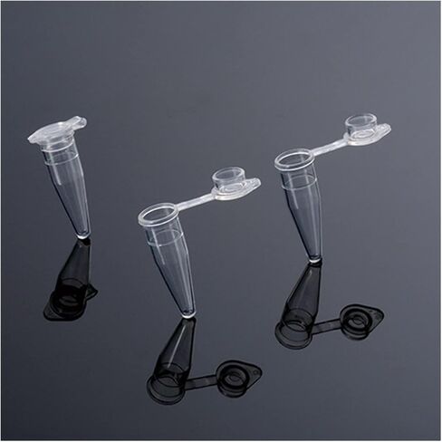 Run Ken 1000 Pcs PCR Centrifuge Tube 0.5ml with Flat Cap in Saudi Arabia