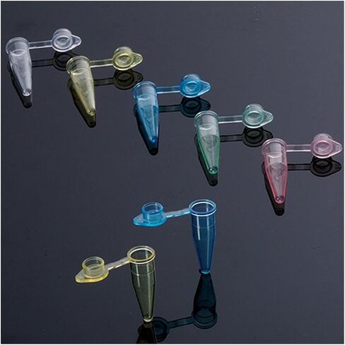 Run Ken 1000 Pcs PCR Centrifuge Tube 0.5ml with Flat Cap in Saudi Arabia