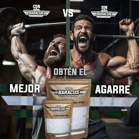 Baracus Chalk Bag - Premium Gym Chalk لتسلق ورفع الطباشير والجمباز ورفع الأثق in Saudi Arabia