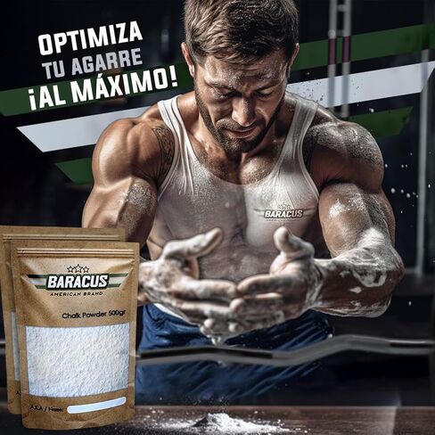 Baracus Chalk Bag - Premium Gym Chalk لتسلق ورفع الطباشير والجمباز ورفع الأثق in Saudi Arabia