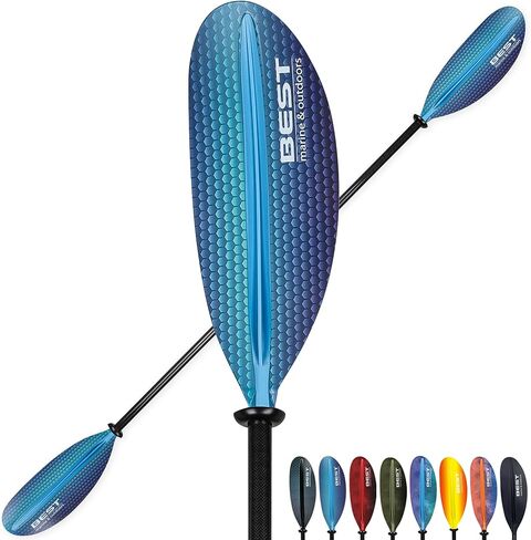 Best Marine and Outdoors Kayak Paddle, Carbon Fiber Shaft & Fiberglass Reinforced Polypropylene Blades, 220cm, 234cm, 250cm, Lightweight Kayak Paddles for Adults in Saudi Arabia