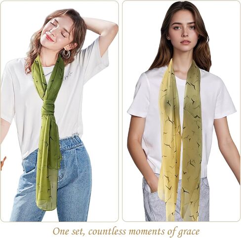 Fuxiqar 2 Pack Scarves for Women Lightweight Thin Shawl – Floral Print Fashion Wraps Summer Scarf for Travel Beach Daily Use in Saudi Arabia